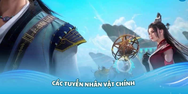 Các tuyến nhân vật chính trong bộ truyện Sư Huynh À Sư huynh